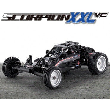 AUTOMODELO ELÉTRICO SCORPION XXL VE ESCALA 1/7 RÁDIO DIGITAL 2,4GHZ KYOSHO KYO 30973T2B